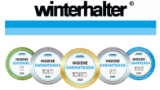 Logo Winterhalter con sellos de calidad